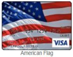 American Flag Gift Card image