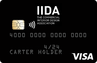 IIDA - The Interior Design Association VISA card