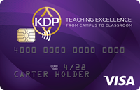 KDP Visa Credit Card Image