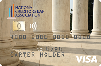 National Creditors Bar Association VISA card