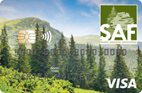 SAF Visa Credit Card image
