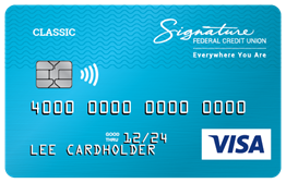 Visa Classic credit card image