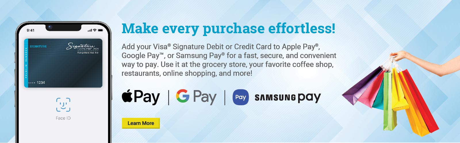 Make every purchase effortless